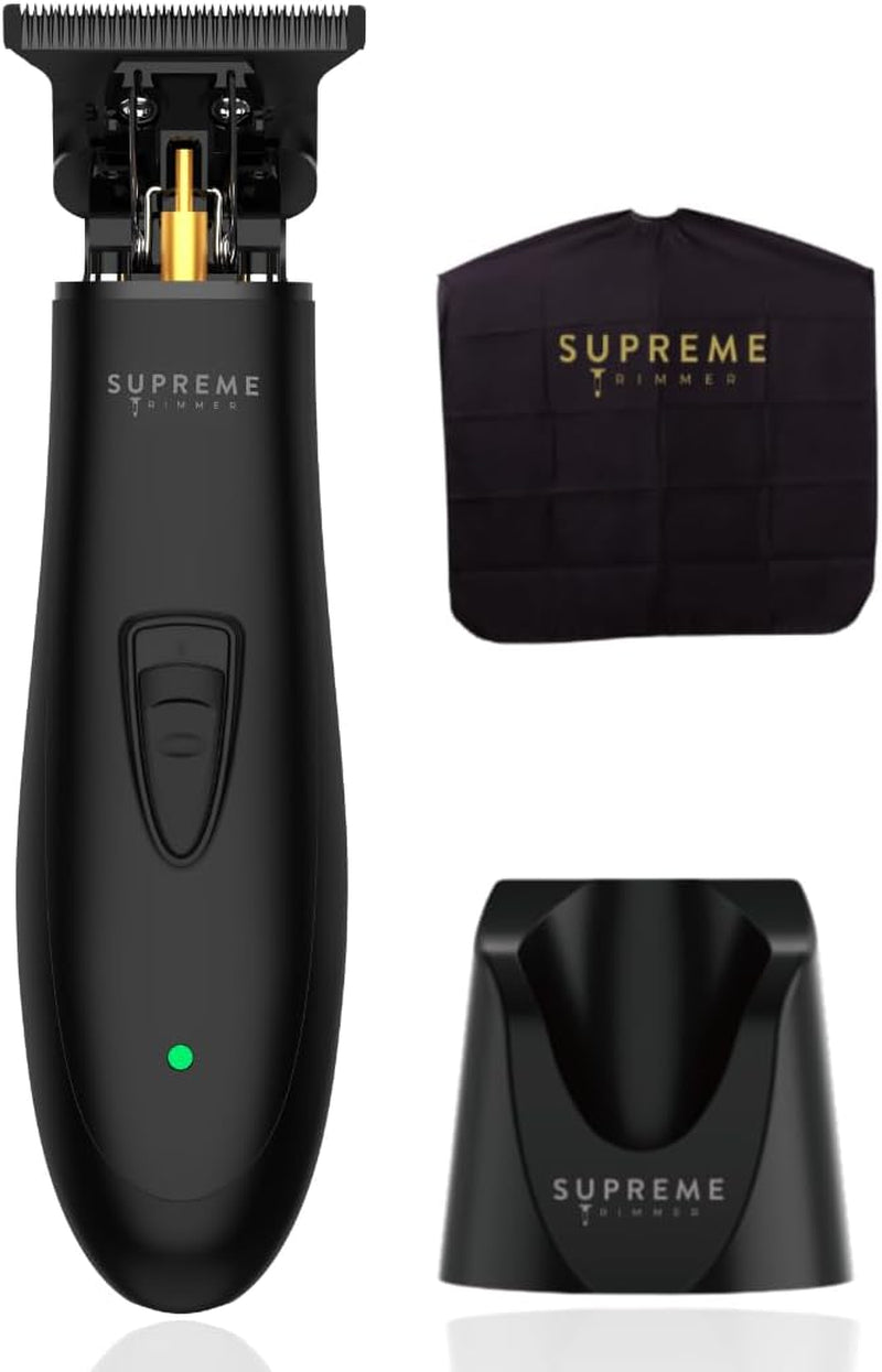 Professional T Shaper | Cordless Hair & Beard Liner for Men | Low Noise, Precision Edger Clippers | Ideal for Sensitive Skin, Kids & Elderly | Barber & Home Use