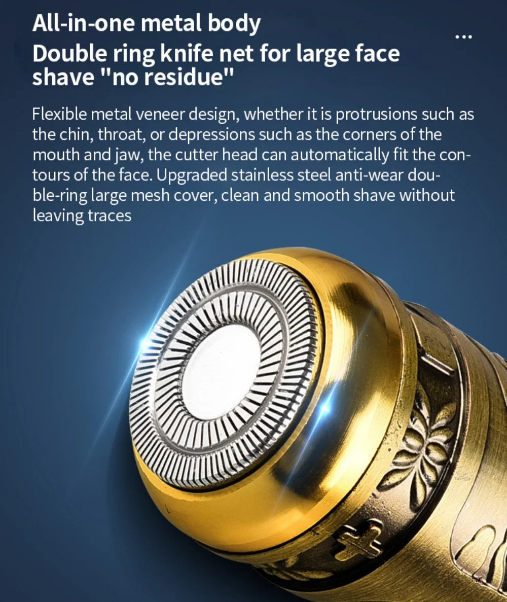 Mini Electric Shaver Beard Trimmer Body Hair Trimmer Clippers Electric Machine Men Haircut Machine 0Mm Barber Shaver