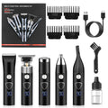 Shaver for Men Bald Shavers for Men 5 in 1 Double Shaver for Men Barber Shaver with 3-Speed Shaver with 4 Different Functional Replacement Heads