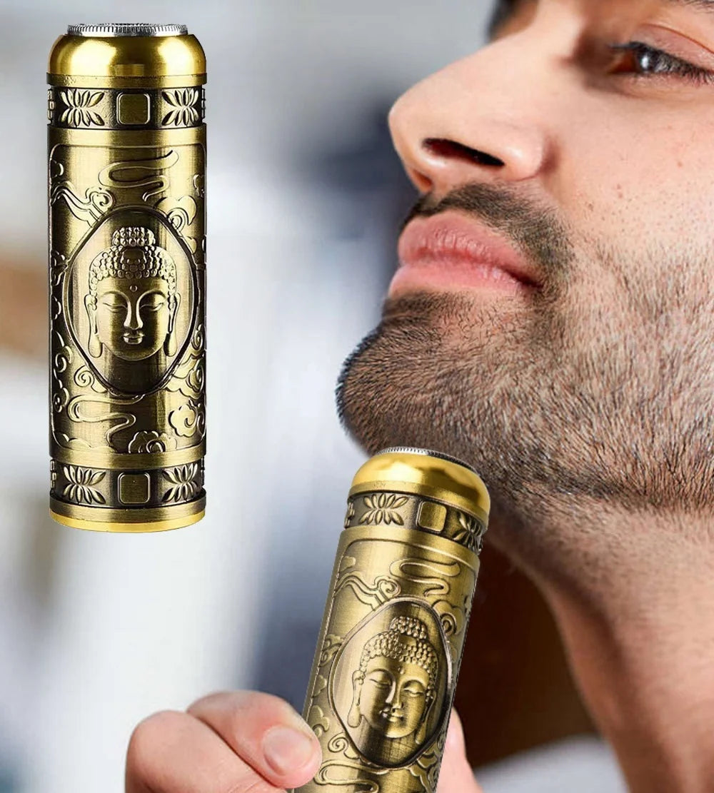 Mini Electric Shaver Beard Trimmer Body Hair Trimmer Clippers Electric Machine Men Haircut Machine 0Mm Barber Shaver