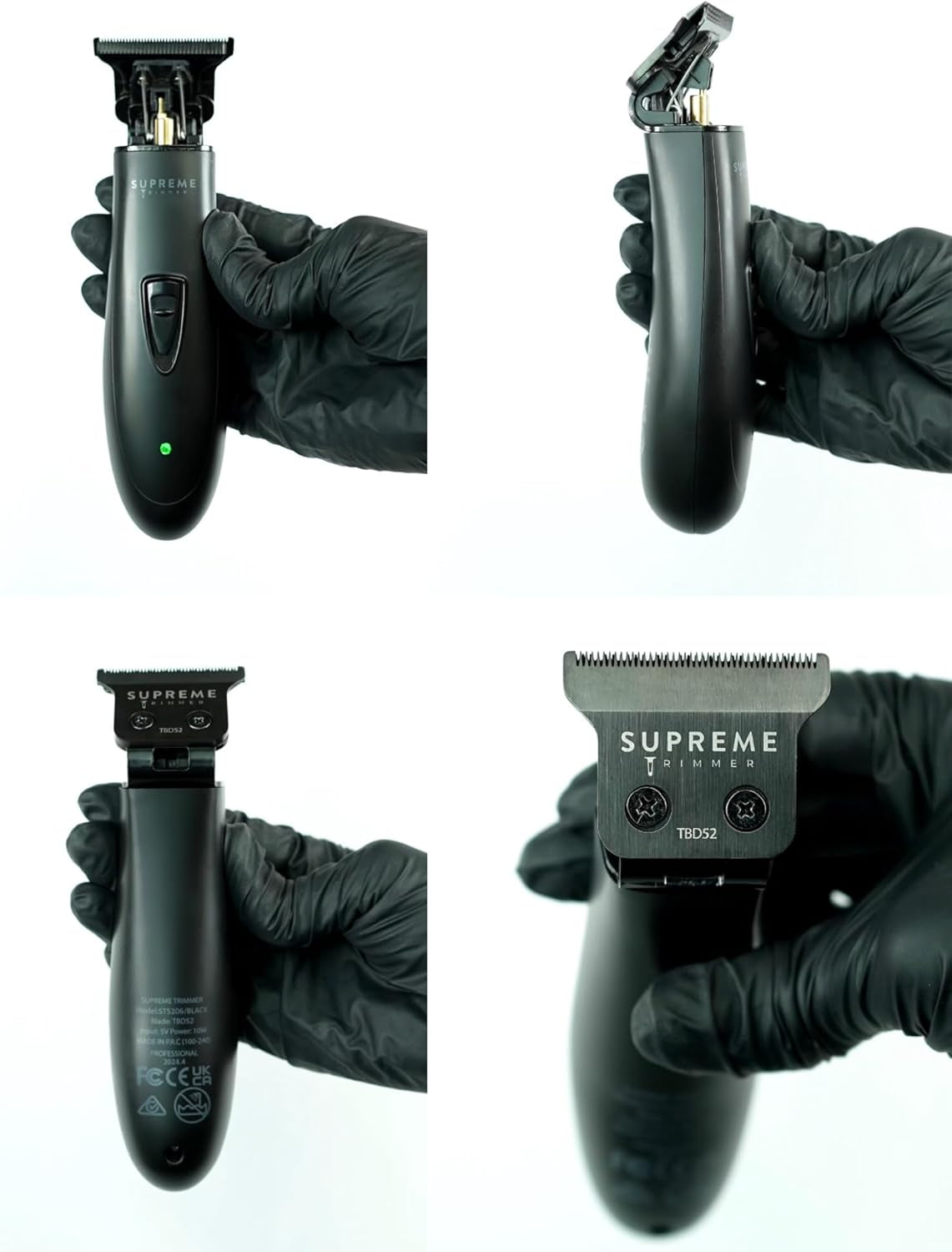 Professional T Shaper | Cordless Hair & Beard Liner for Men | Low Noise, Precision Edger Clippers | Ideal for Sensitive Skin, Kids & Elderly | Barber & Home Use