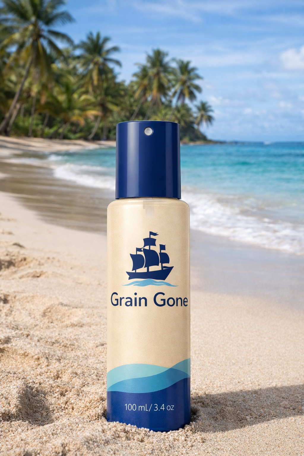 PRE-ORDER NOW! Founder’s Drop Skin Spray – 100ml Matte White, Beach-Proof Your Skin
