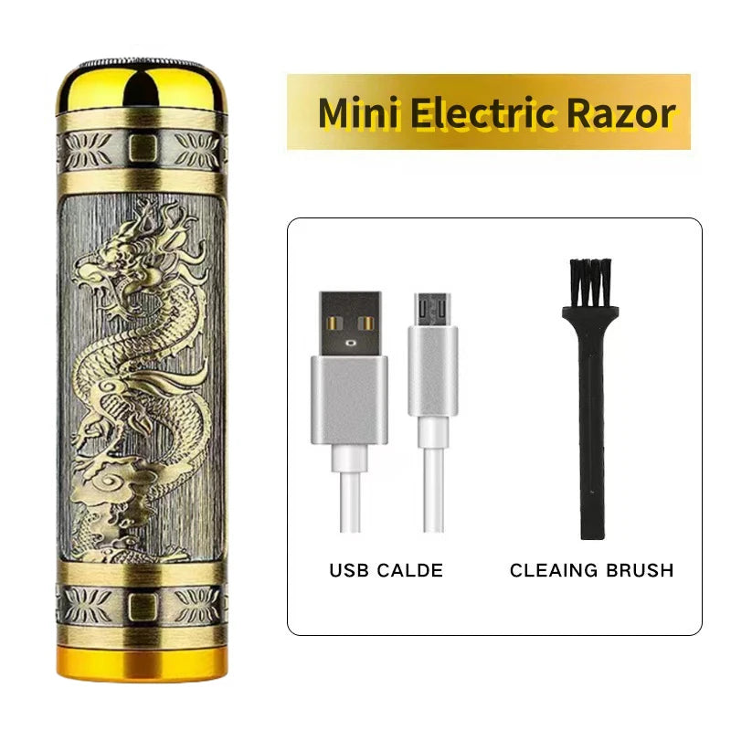 Mini Electric Shaver Beard Trimmer Body Hair Trimmer Clippers Electric Machine Men Haircut Machine 0Mm Barber Shaver